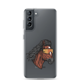 Horse Mullet Samsung Case - Clear