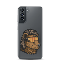 Bear Mullet Samsung Case - Clear