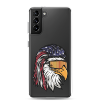 Eagle Mullet USA Samsung Case - Clear