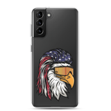 Eagle Mullet USA Samsung Case - Clear