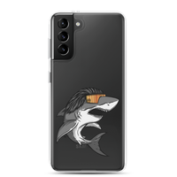 Shark Mullet Samsung Case - Clear