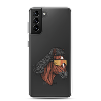 Horse Mullet Samsung Case - Clear