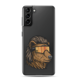 Bear Mullet Samsung Case - Clear