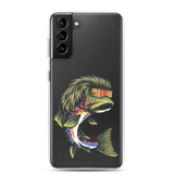 Trout Mullet Samsung Case - Clear