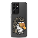 Eagle Mullet Samsung Case - Clear