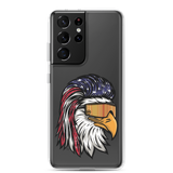 Eagle Mullet USA Samsung Case - Clear