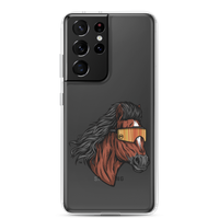 Horse Mullet Samsung Case - Clear