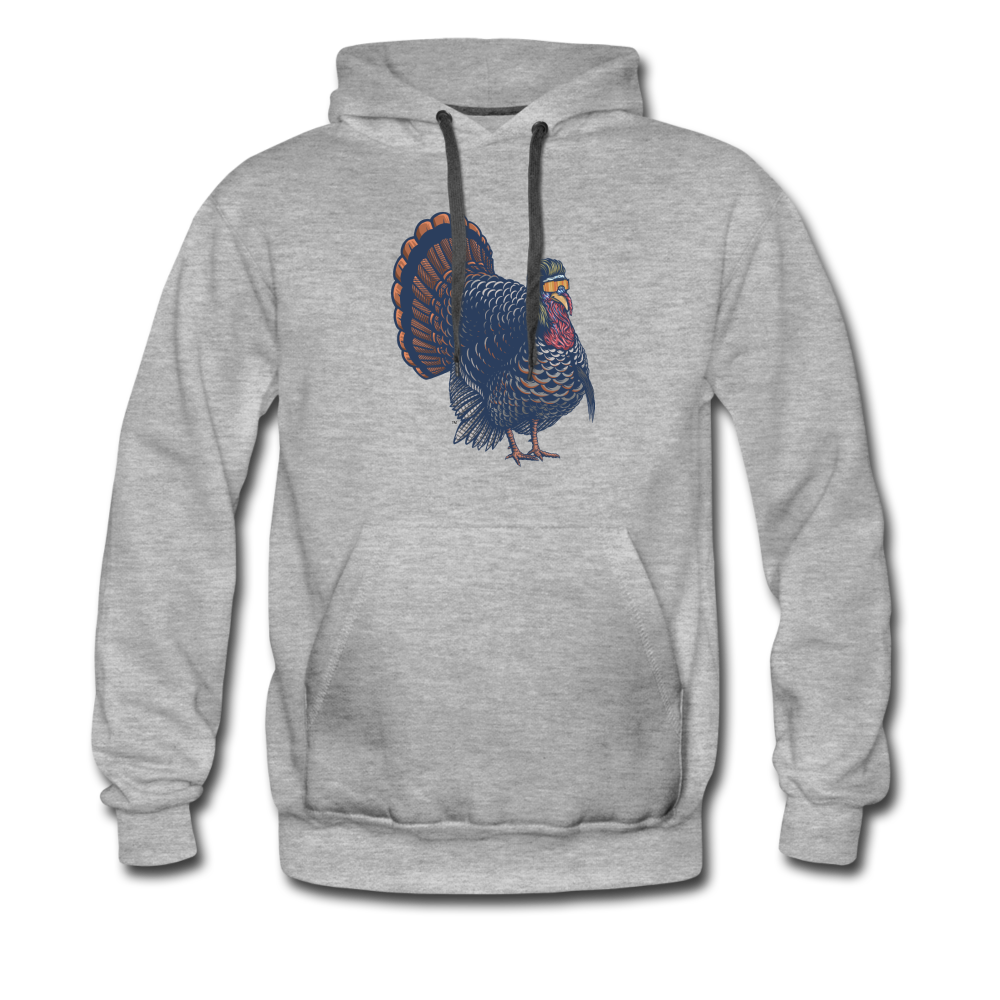 Turkey Mullet Premium Hoodie - heather gray