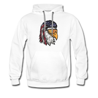 Eagle Mullet USA Premium Hoodie - white