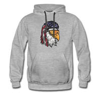 Eagle Mullet USA Premium Hoodie - heather gray