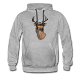 Deer Mullet 2.0 Premium Hoodie - heather gray