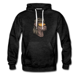 Chocolate Lab Mullet Premium Hoodie - charcoal gray