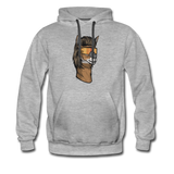 Llama Mullet Premium Hoodie - heather gray