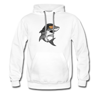 Shark Mullet Premium Hoodie - white