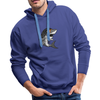 Shark Mullet Premium Hoodie - royalblue