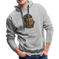 Bear Mullet Premium Hoodie - heather grey