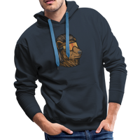 Bear Mullet Premium Hoodie - navy