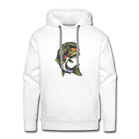 Trout Mullet Premium Hoodie - white