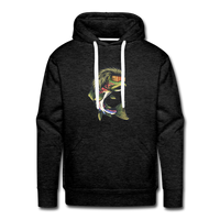 Trout Mullet Premium Hoodie - charcoal grey