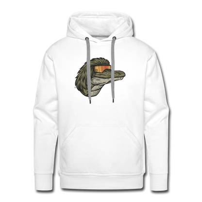 Gator Mullet Premium Hoodie - white