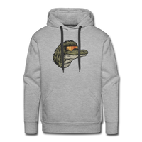 Gator Mullet Premium Hoodie - heather grey