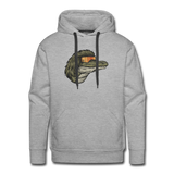 Gator Mullet Premium Hoodie - heather grey