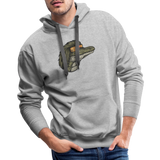 Gator Mullet Premium Hoodie - heather grey