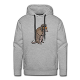 Armadillo Mullet Premium Hoodie - heather grey