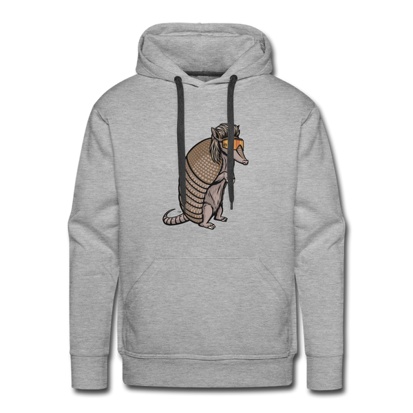 Armadillo Mullet Premium Hoodie - heather grey