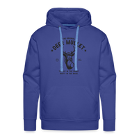 The Original Deer Mullet Motto Premium Hoodie - royal blue